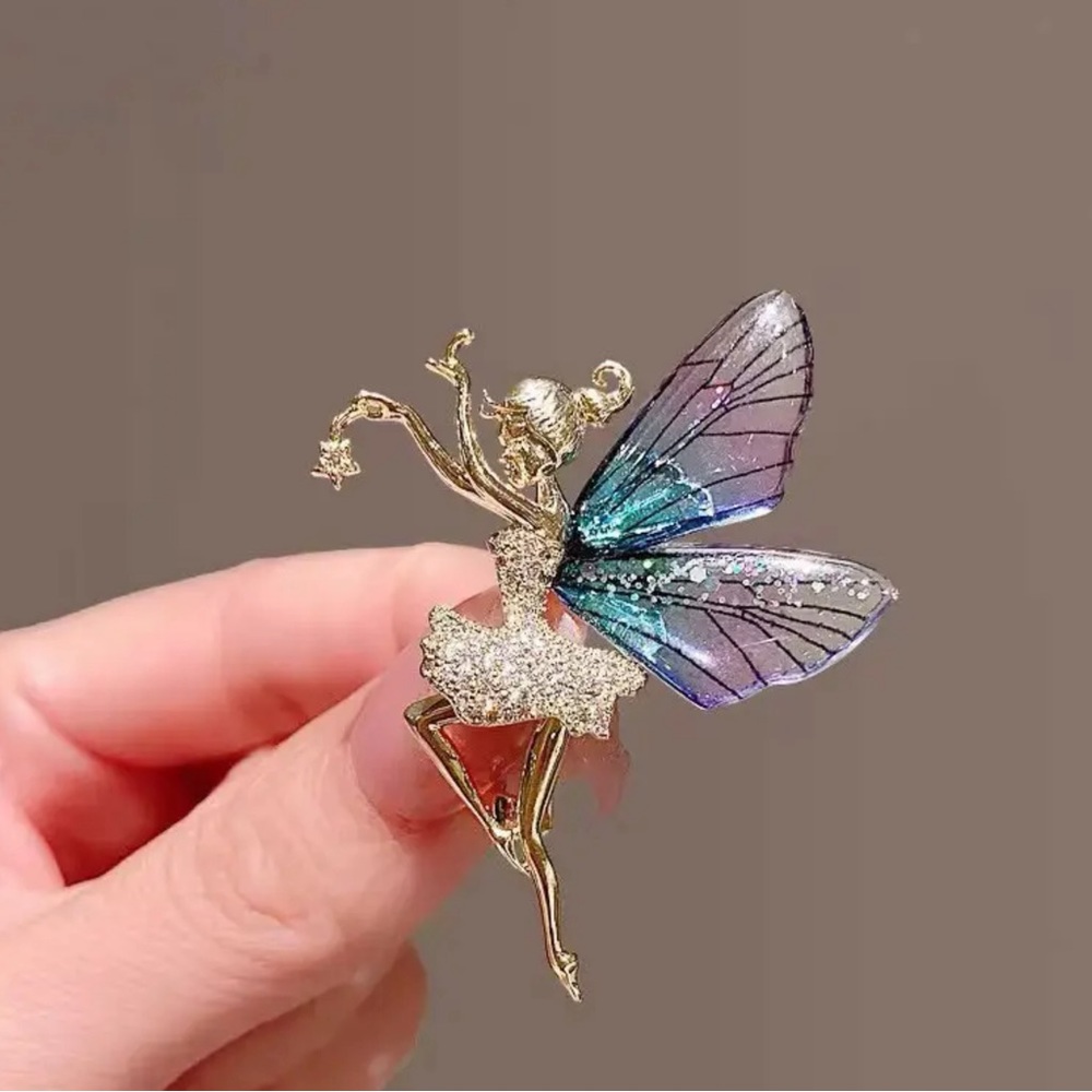 Lovely Dancing Fairy Brooch